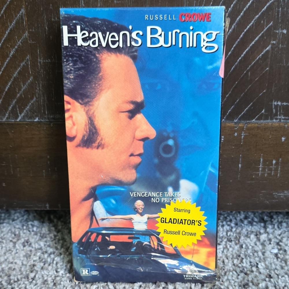 Trimark Home Video Heaven's Burning (1997) VHS Promo NTSC R English Crowe